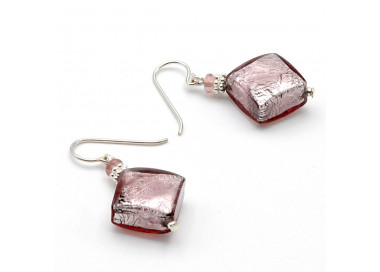 Parma murano glass earrings genuine murano glass