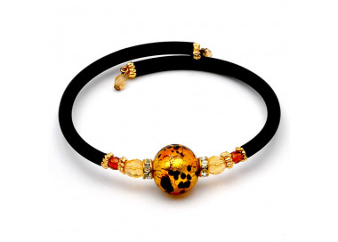 Bracelet fantaisie fauve