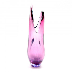 Vase aus echte murano glas sommerso parma-venedig