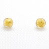 GOLD COLLAR BUTTONS IN MURANO GLASS