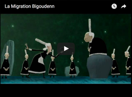 Видео о миграции Бигуденна